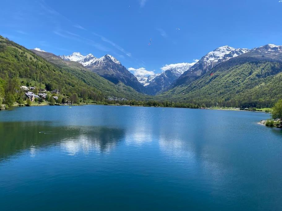 Charmant T4 Duplex Vue Montagne Loudenvielle Luaran gambar