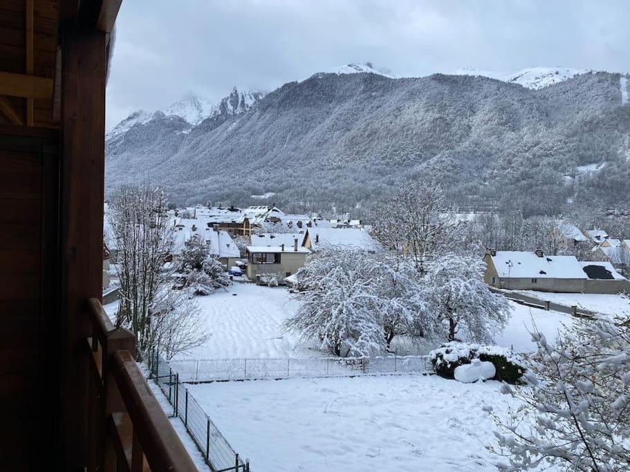Charmant T4 Duplex Vue Montagne Loudenvielle Luaran gambar