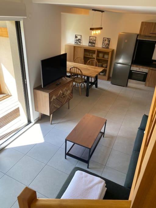 Charmant T4 Duplex Vue Montagne Loudenvielle Luaran gambar
