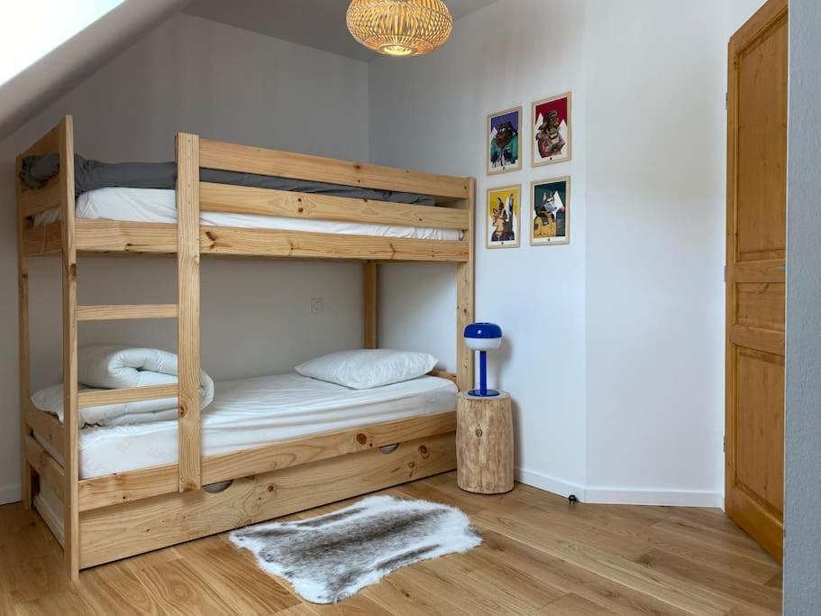 Charmant T4 Duplex Vue Montagne Loudenvielle Luaran gambar